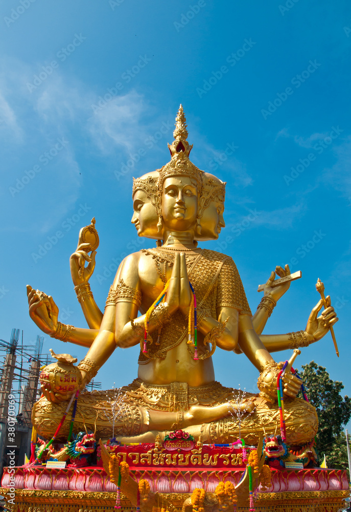 Obraz premium Brahma statue in Thailand