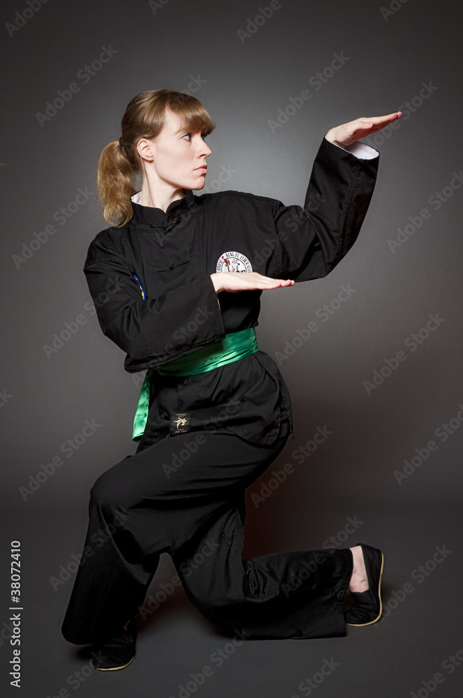 Kampfsport - Pose - Selbstverteidigung Stock Photo | Adobe Stock