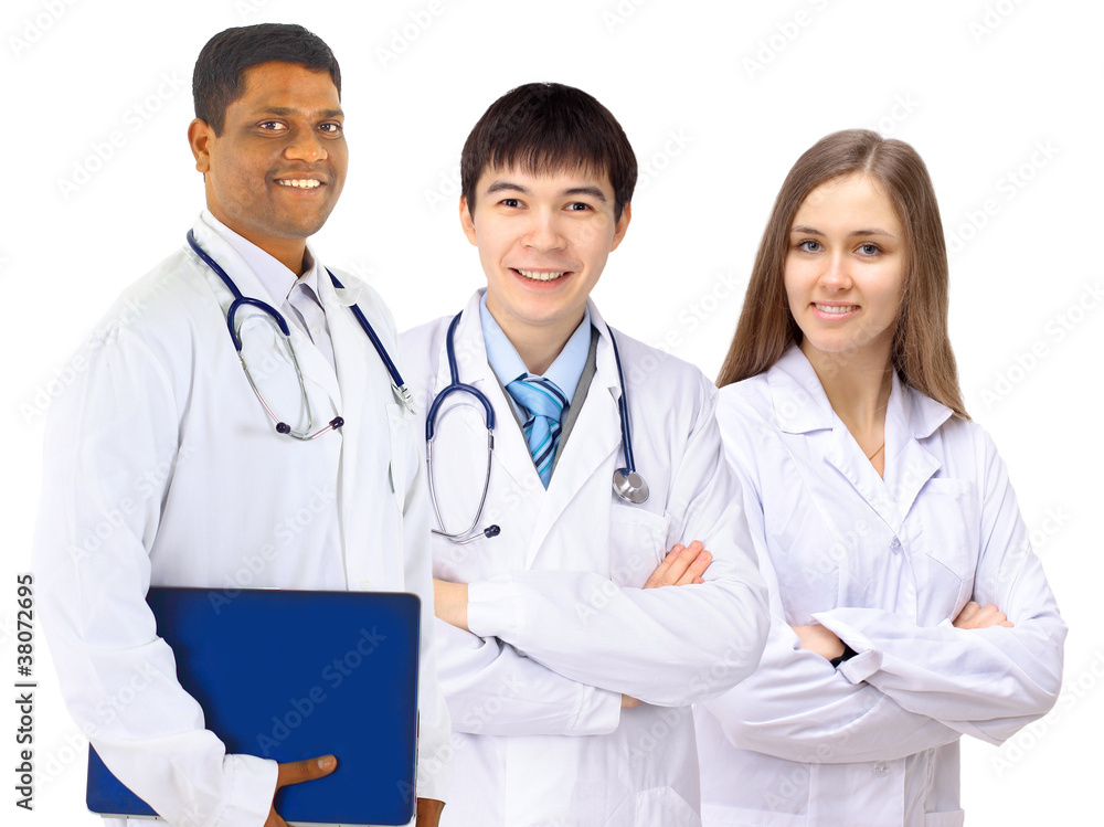 The doctor and interns The doctor and interns