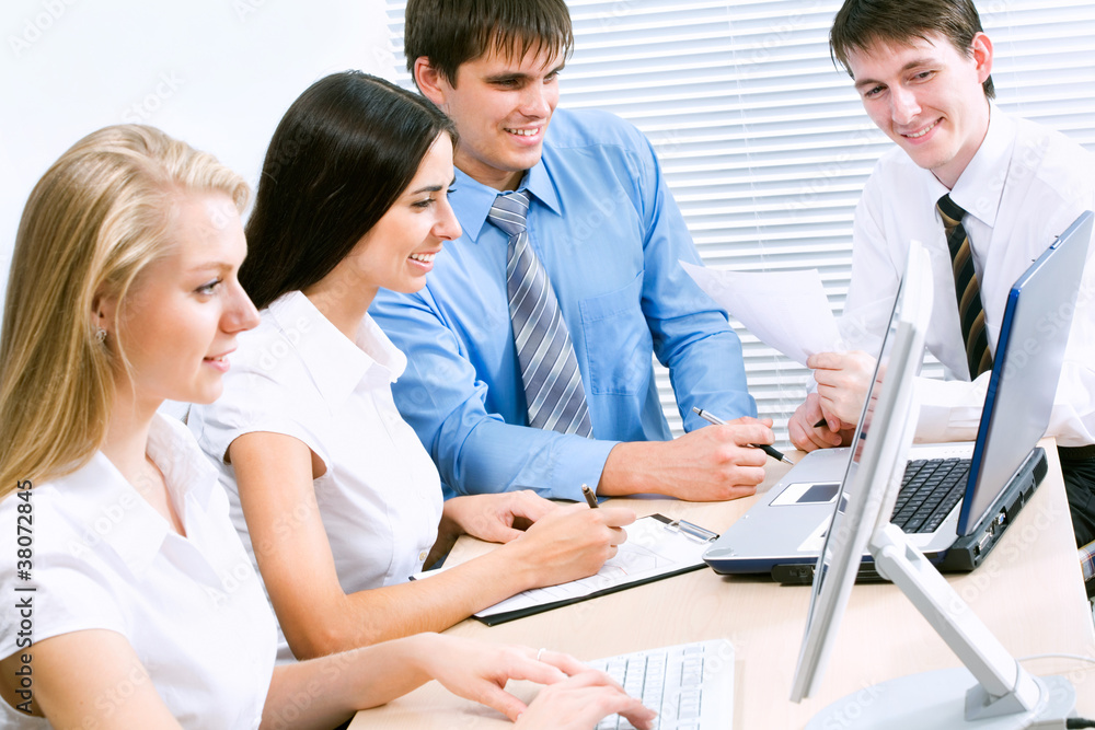 Obraz premium Business team