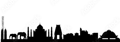 India skyline