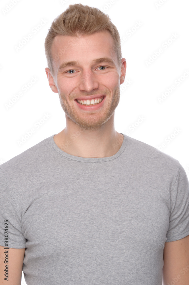 Fototapeta premium Happy young man