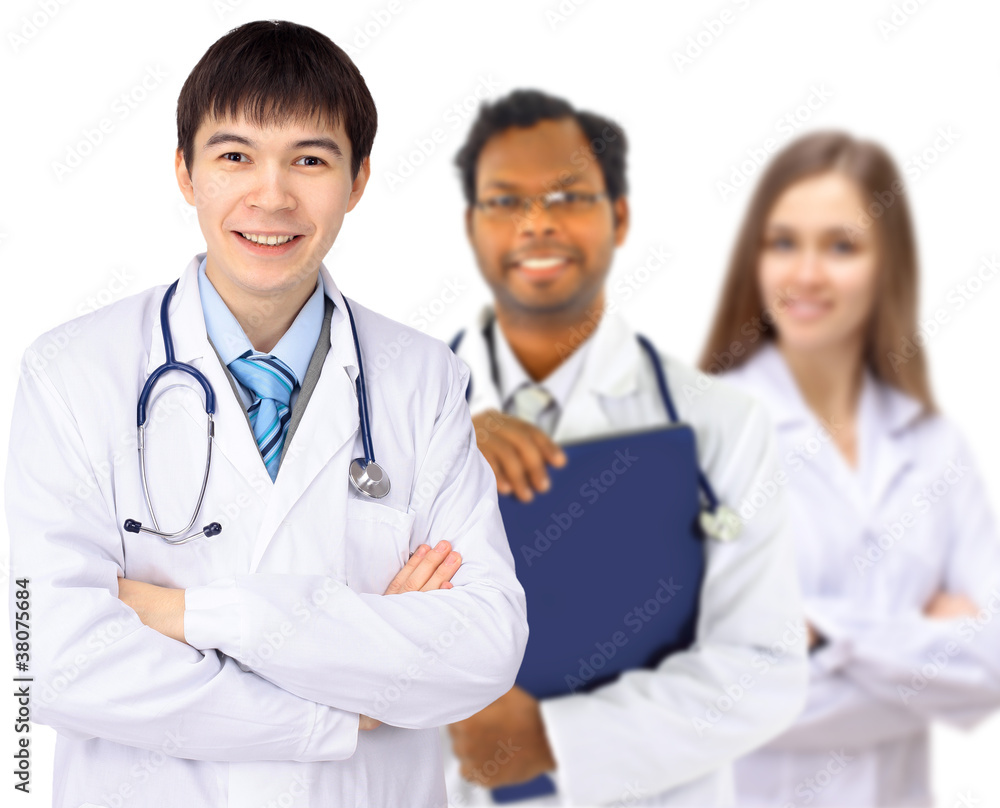 The doctor and interns The doctor and interns