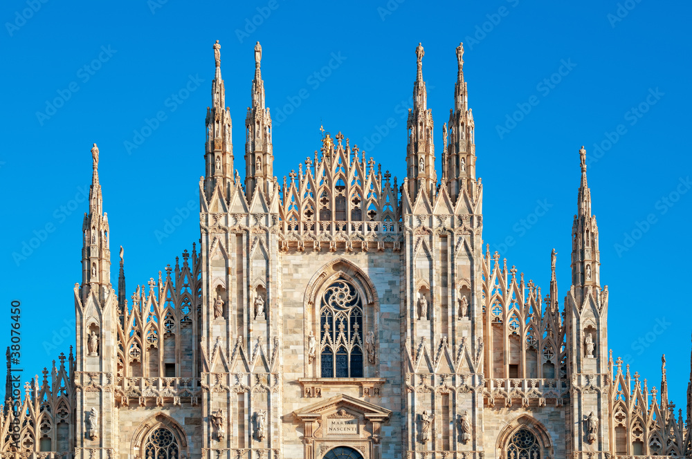 Facade of Milan Cathedral