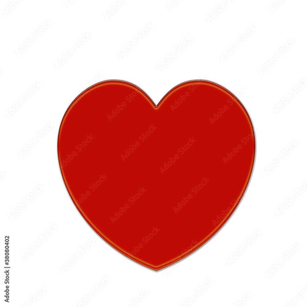 Herz Liebe rot