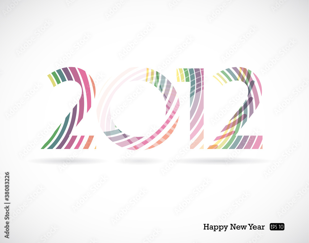 2012 and Happy New Year 2012 and Happy New Year