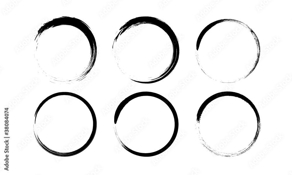 Grunge circles Grunge circles