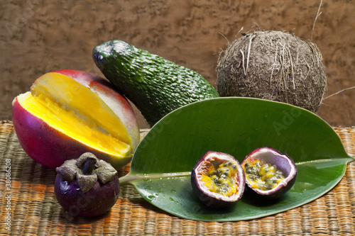 passion fruit and exotic fruits