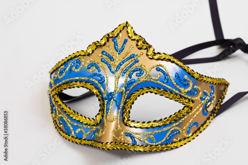 carnival mask isolated on a white background