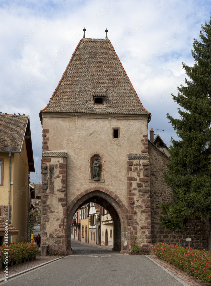 Stadttor in Boersch Stadttor in Boersch