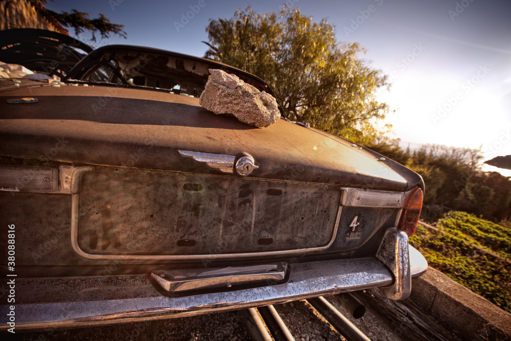 old classic Jaguar