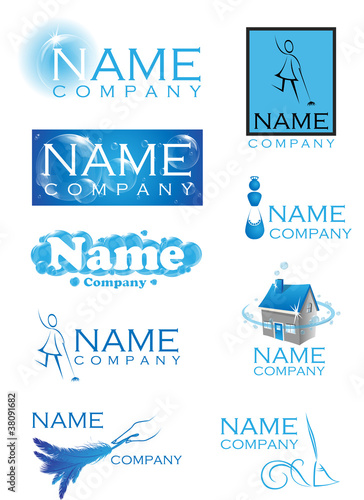 cleaning logos