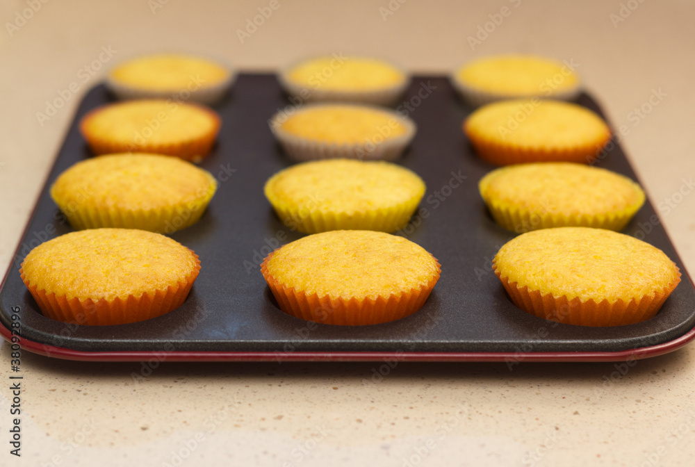 Freshly backed cupcakes. Shallow depth of field Freshly backed cupcakes. Shallow depth of field