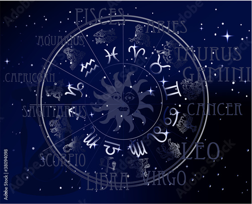 Horoscope - sky zodiac signs