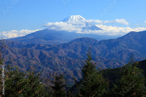 富士山 櫛形林道にて