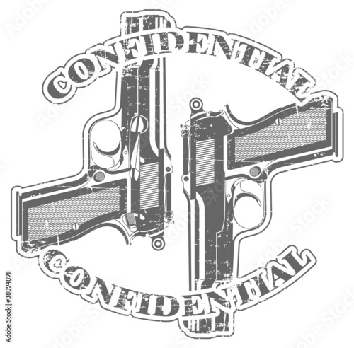 Confidential stamp