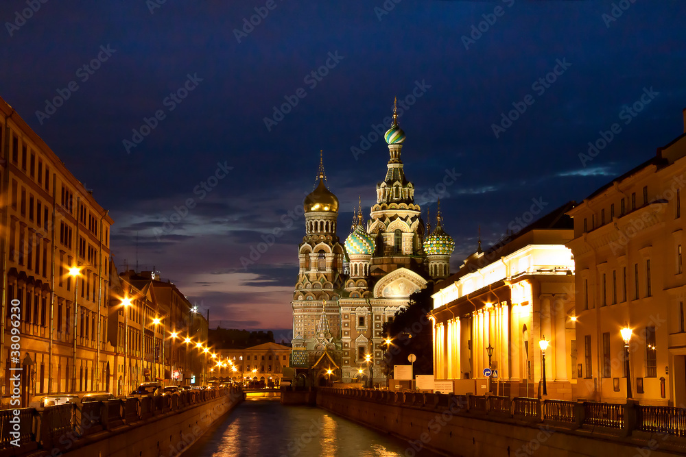 Church by the river