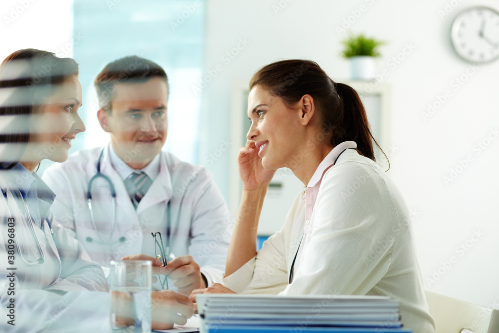 Physicians and patient Physicians and patient