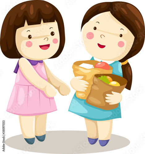 Girls shoping