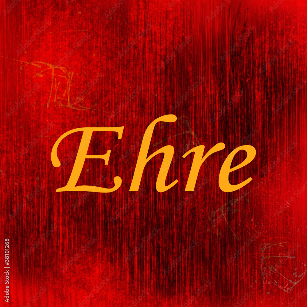 ehre StockIllustration Adobe Stock