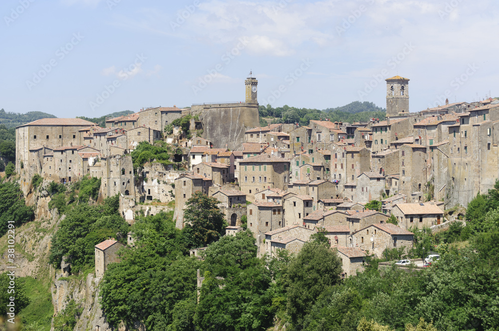 Sorano (Tuscany, Italy)