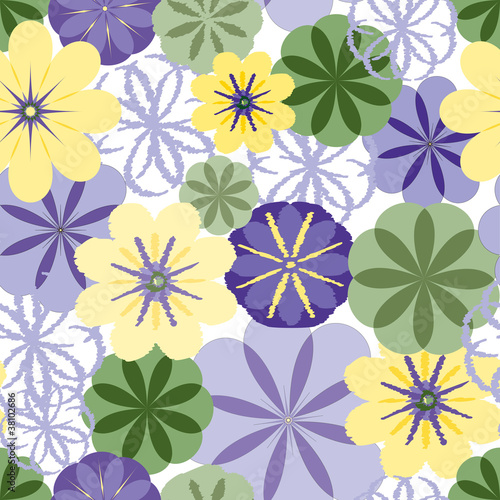 seamless textured flower wallpaper