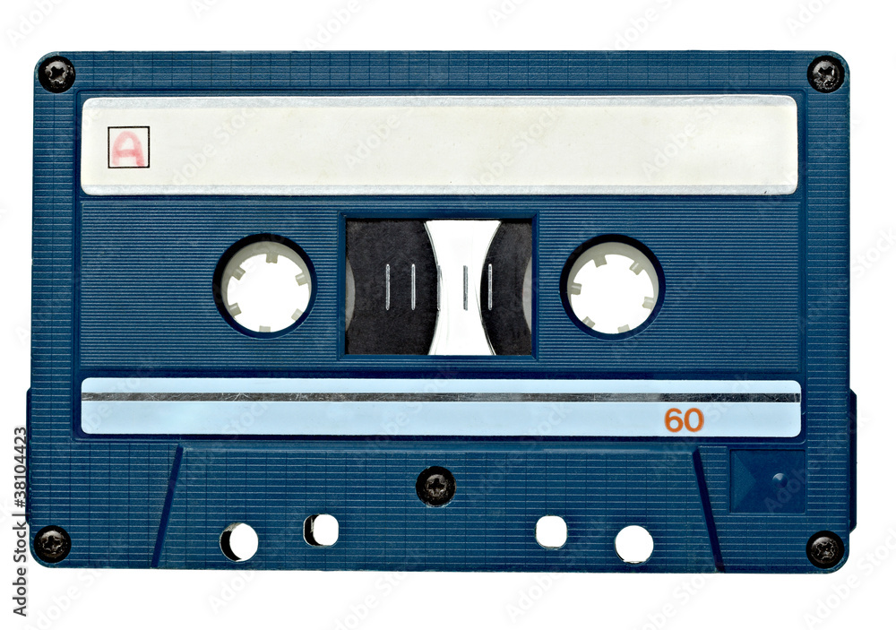 Fototapeta premium music audio tape vintage