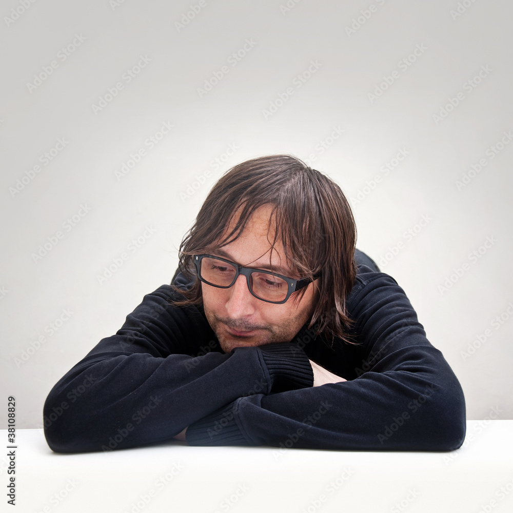 Sad man Sad man