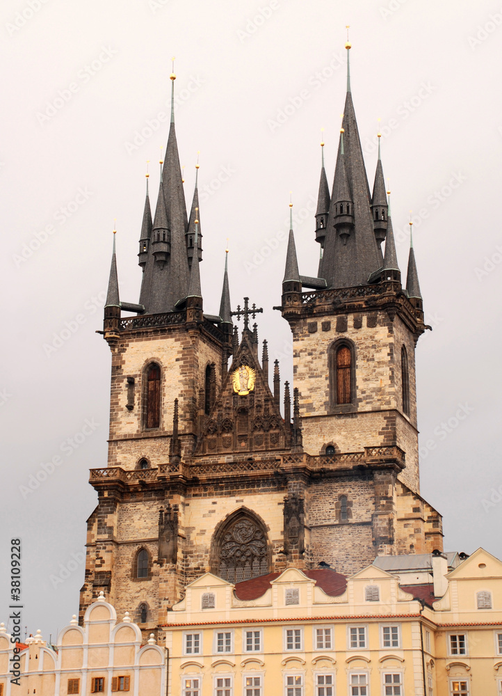 Church of Our Lady before Tyn (Prague, Czech Republic). Church of Our Lady before Tyn (Prague, Czech Republic).