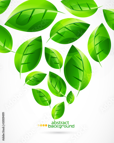 Nature green concept background