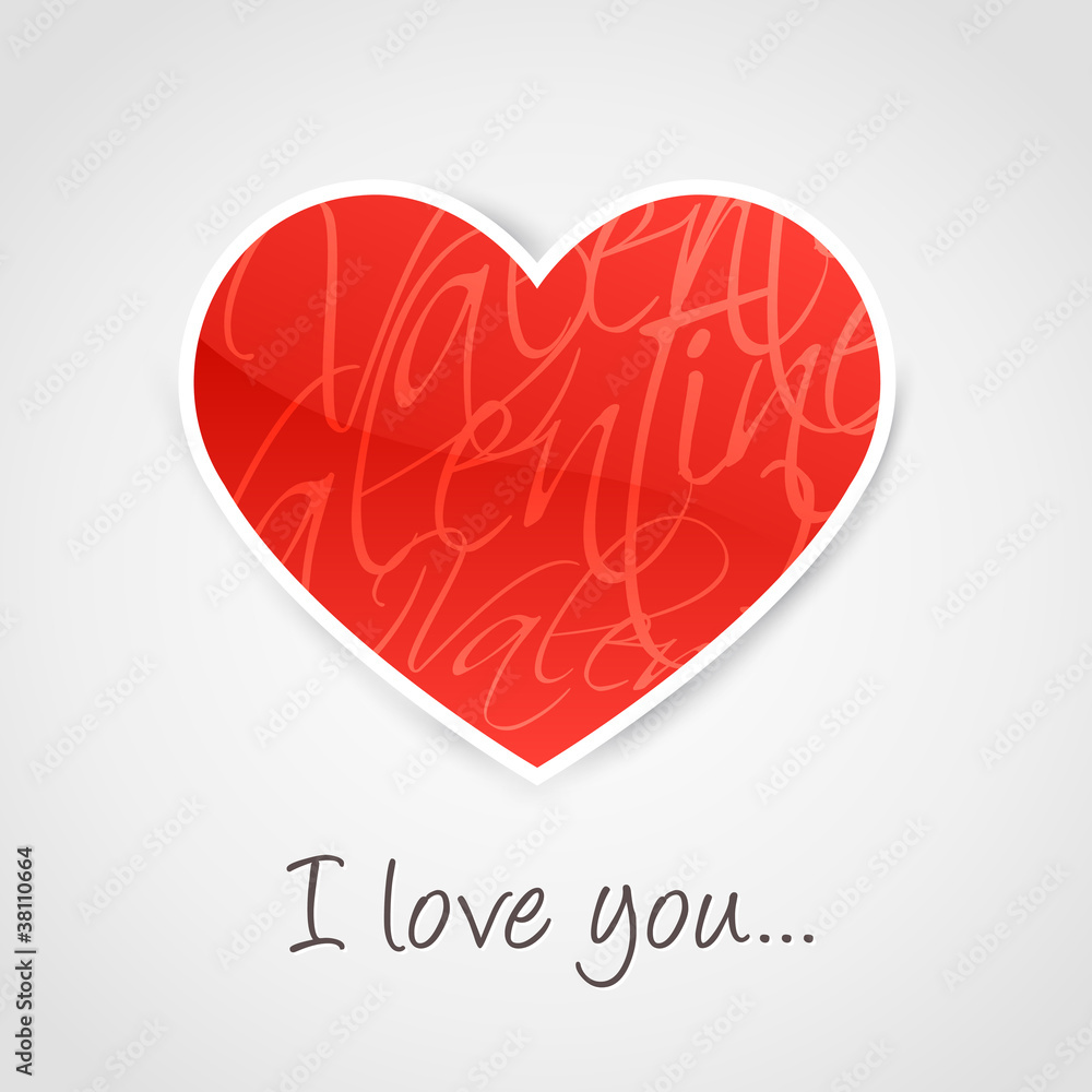 Valentine's Day Card Valentine's Day Card