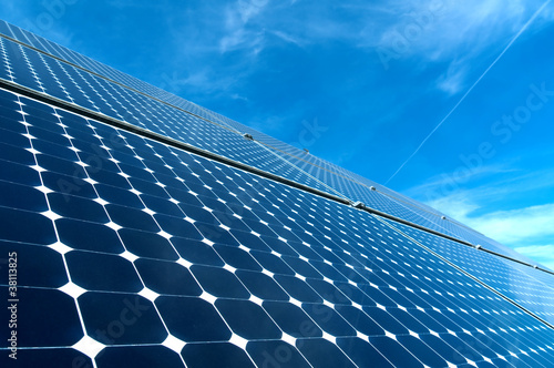 Obraz na płótnie Solar panel w salonie