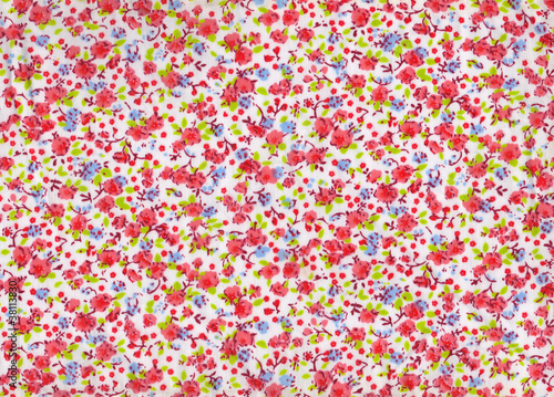 many little flower on fabric