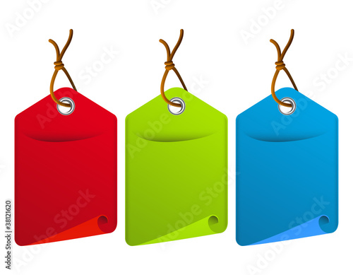 Cartellini Colorati
