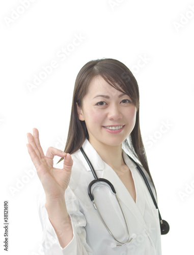Asian woman doctor