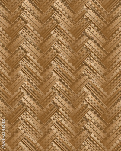 wood parquet texture. herringbone brown