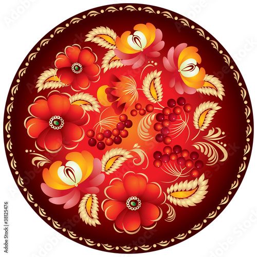 Russian handicraft ornament 2