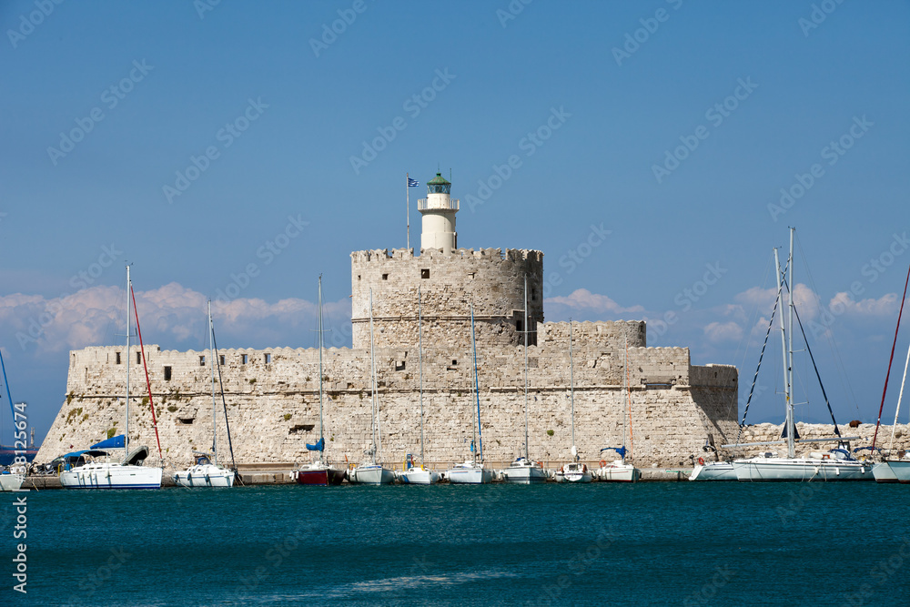 Medieval fortress of Saint Nicholas, Rhodes