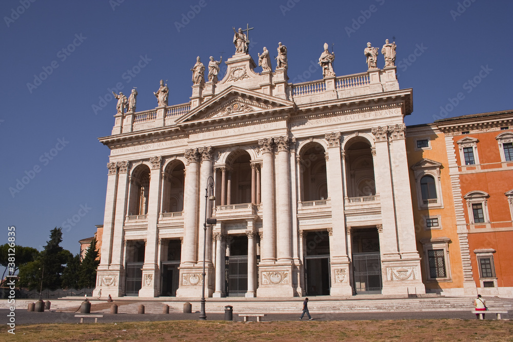 The church of San Giovanni in Laterano in Rome