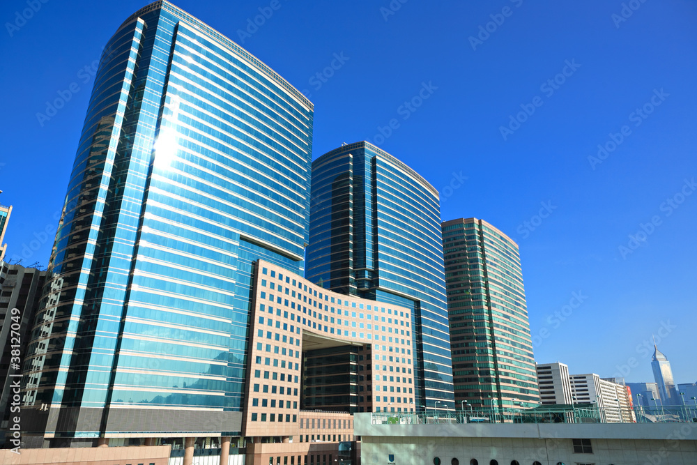 Naklejka premium office building