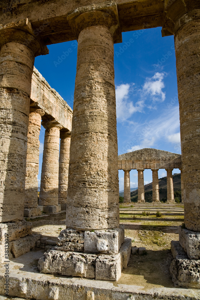 Doric columns, Segesta, Sicily