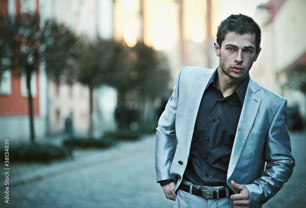 Handsome businessman Handsome businessman