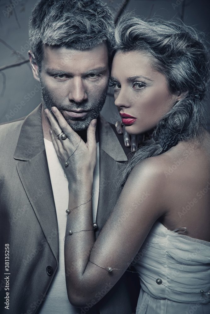 Portrait of a sexy couple Portrait of a sexy couple