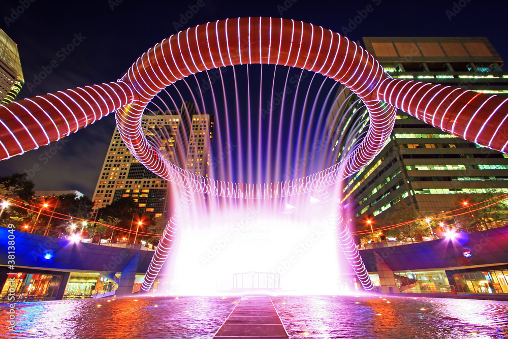 Fototapeta premium Fountain of Wealth Singapore