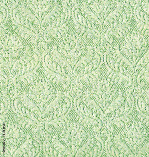 Quadro su tela Textile baroque vert.