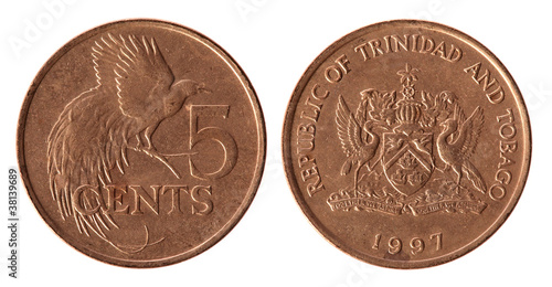 Trinidad and Tobago coin (1997 year)