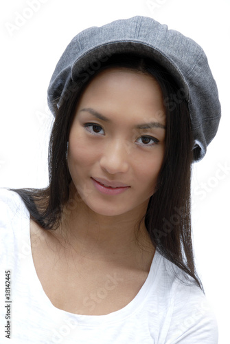Принти на полотні femme asiatique portrait