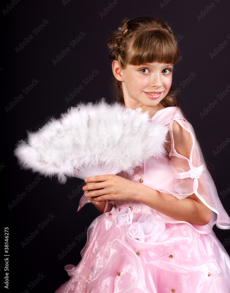 Child in carnival costume. Child in carnival costume.