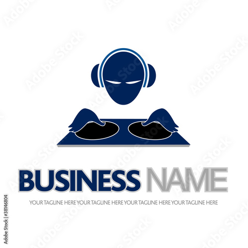 logo dj, mix, mixer