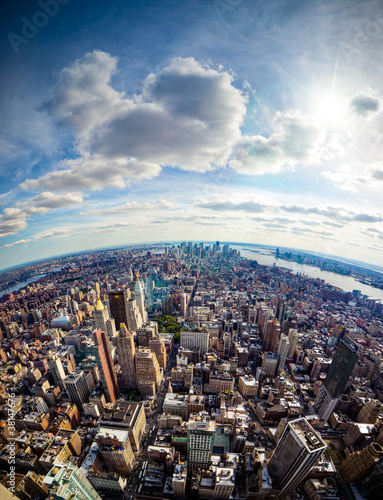 Obraz na płótnie New York w salonie